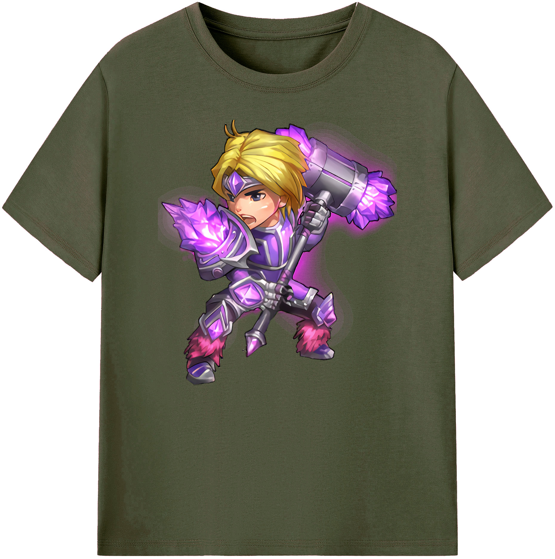 リーグ・オブ・レジェンド League of Legends LOL 綿100％ メンズ半袖Tシャツ｜肌触りやわらか＆通気性